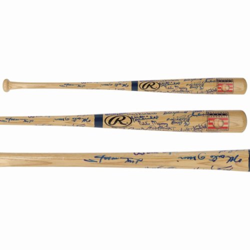 Hall Of Famers Autographed Signed MLB Bat With Multiple Signatures JSA