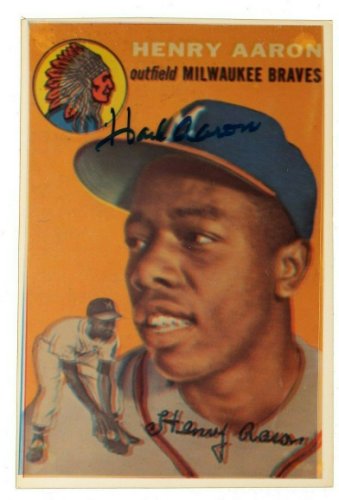 Hank Aaron Signed 1980's Rawlings Atlanta Braves Game Model Jersey JSA COA