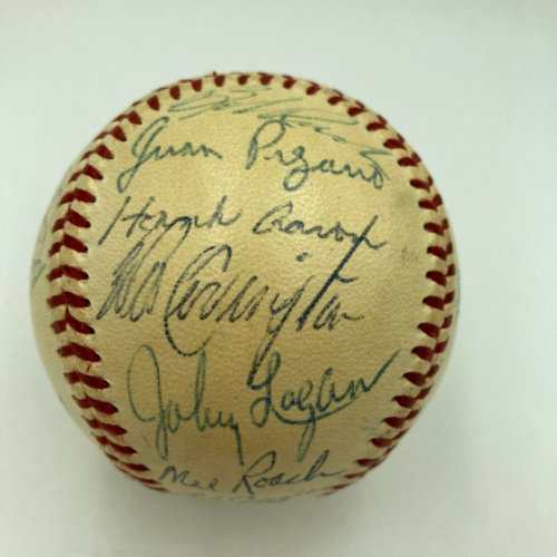 Hank Aaron 1957 MVP Signed Authentic Milwaukee Braves Jersey JSA COA