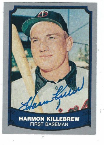 Harmon Killebrew Autographed Signed 2002 Greats Of The Game Card #8 Beckett  Auth. (Beckett)