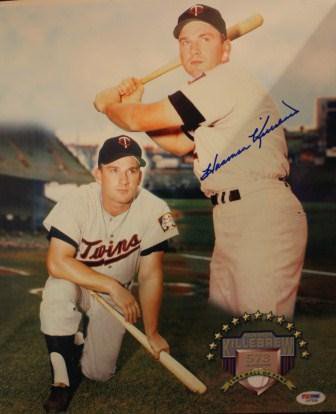 Harmon Killebrew Autographed Official Statball Logo Baseball Minnesota  Twins PSA/DNA #S65603 - Mill Creek Sports