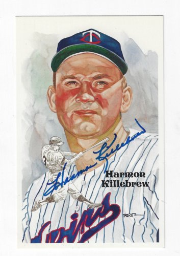 Harmon Killebrew Autographed Official Statball Logo Baseball Minnesota  Twins PSA/DNA #S65603 - Mill Creek Sports