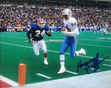 Haywood Jeffires Autographed Signed Houston Oilers 8x10 Photo