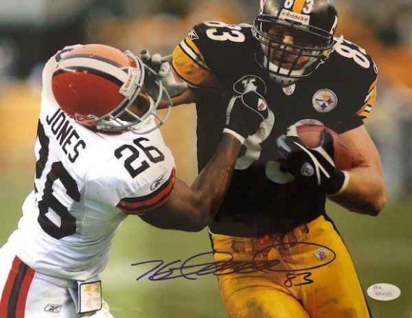 HEATH MILLER autographed signed Steelers black Jersey JSA Witness at  's Sports Collectibles Store