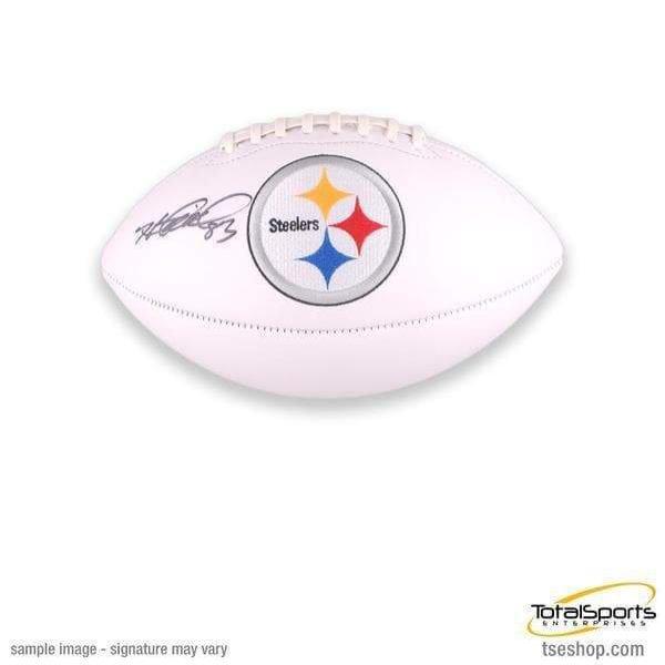 Heath Miller Autographed Pittsburgh Steelers White Logo Football