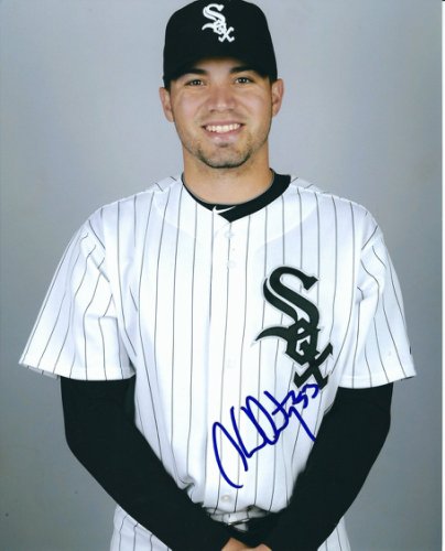 Hector Santiago Signed Chicago White Sox Throwback Jersey Inscribd