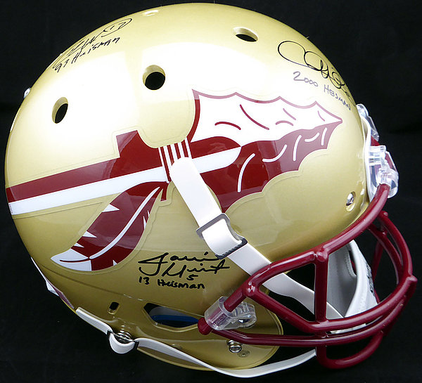 NFL Memorabilia Autographed Full Size Helmets Signed Helmets