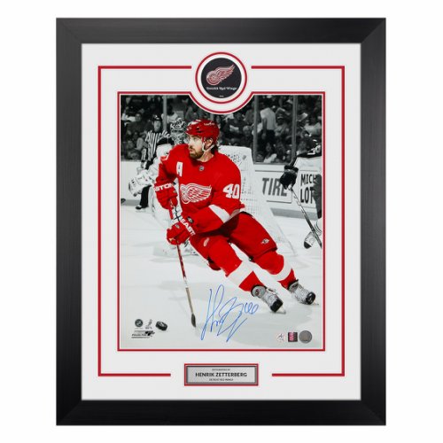 Henrik Zetterberg Autographed Memorabilia