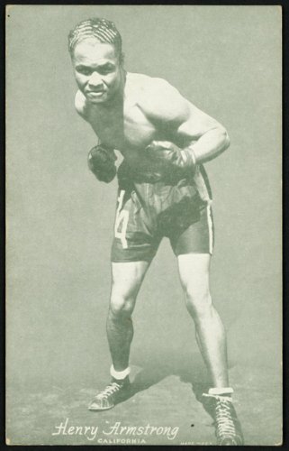 Henry Armstrong 1940'S Exhibit Postcard #151276