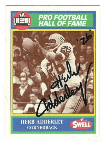 Herb Adderley Autographed Photo - 8x10