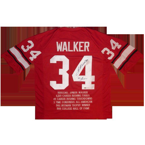 herschel walker signed jersey