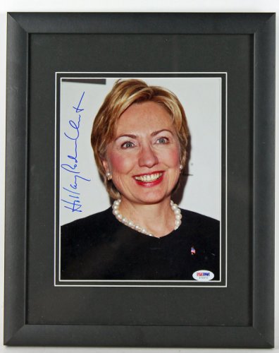 Reproduction Hillary Rodham Clinton Signed Glossy 8x10 Photo 