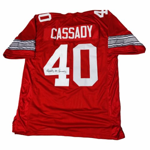 Hopalong Cassady Ohio State Buckeyes Autographed Signed Jersey - Cassady Hologram