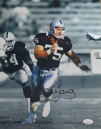 Howie Long Autographed and Framed Oakland Raiders Jersey