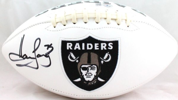 NFL Raiders Football Helmet, Full Size. autographed by #75 Howie Long –  Dales Collectibles