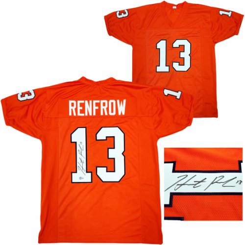 Youth Hunter Renfrow Clemson Tigers #13 Game Orange Colleage Football Jersey  No Name 102