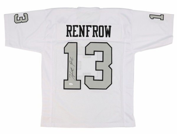 Hunter Renfrow Framed Signed Jersey JSA Autographed Las Vegas Raiders