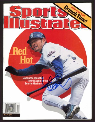 Ichiro Autographed Signed Sports Illustrated Magazine Seattle Mariners First Si No Label Is Holo #190691