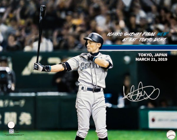 Seattle Mariners Ichiro Suzuki Autographed Blue Authentic Mitchell