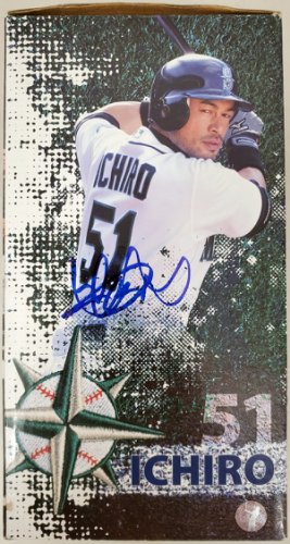 Ichiro Suzuki Autographed Signed 2011 Hit Counter Bobblehead Box Seattle Mariners Is Holo #193663