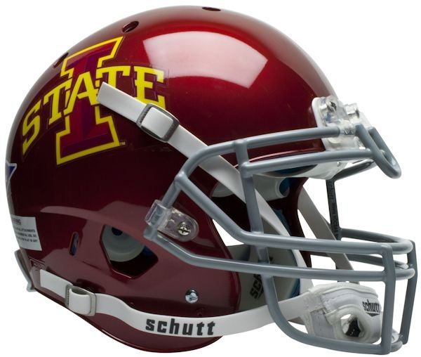 Iowa State Cyclones Authentic College Xp Football Helmet Schutt