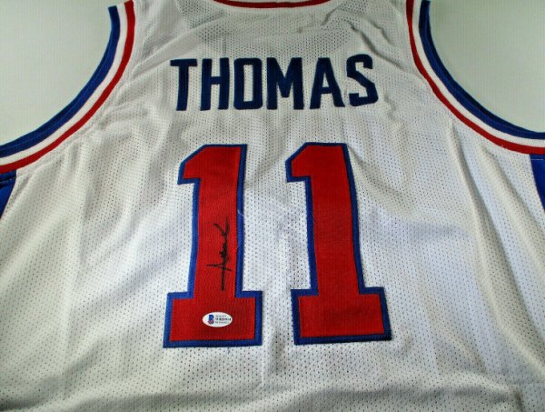 isiah thomas autographed jersey