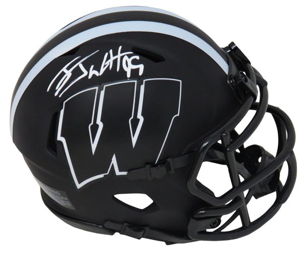 Autographed Wisconsin Badgers Mini Helmets Signed Mini Helmets