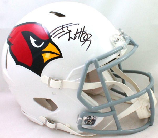 J.J. Watt Autographed Signed Arizona Cardinals F/S Authentic Helmet - JSA W Auth Black
