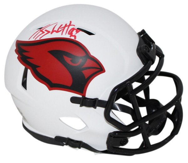 J.J. Watt Autographed Signed Arizona Cardinals Lunar Mini Helmet JSA