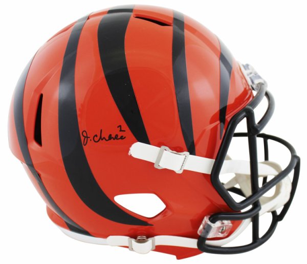 Ja'Marr Chase Autographed Cincinnati Bengals Eclipse Speed Mini