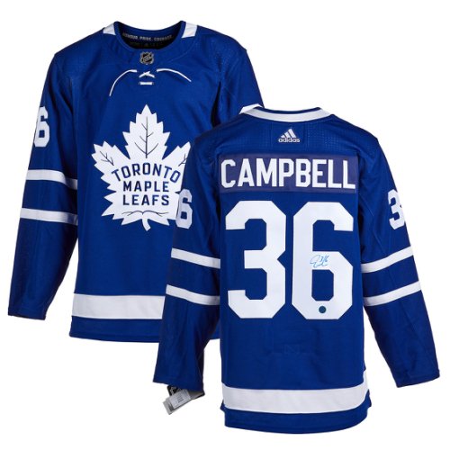 Jack Campbell White Toronto Maple Leafs Autographed adidas Authentic Jersey