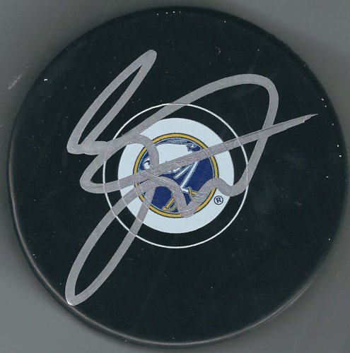 Jack Eichel Autographed Signed Buffalo Sabres Hockey Puck - Main Line Autographs