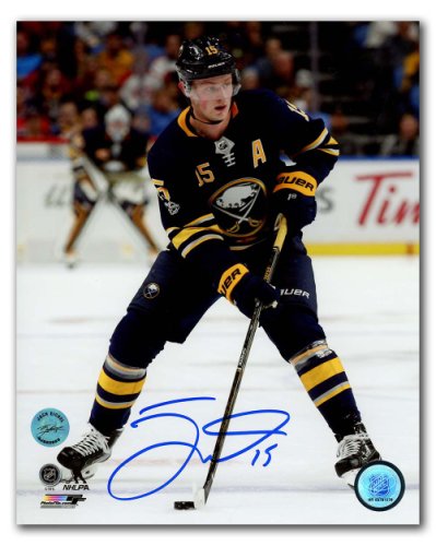 Jack Eichel Buffalo Sabres Autographed Signed Game Action 8x10 Photo