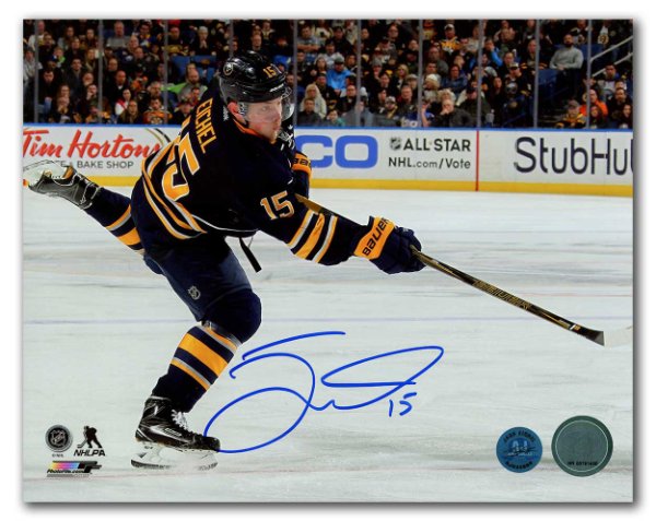 Jack Eichel Buffalo Sabres Autographed Signed Hockey Sniper 8x10 Photo