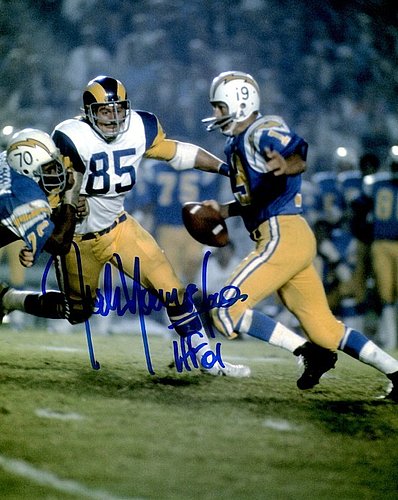 JACK YOUNGBLOOD LOS ANGELES RAMS 8X10 SPORTS PHOTO M 