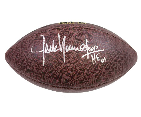 Jack Youngblood Autographed Signed NFL Super Grip Football w/ ''HOF 01'' Inscription - PSA/DNA Authentic
