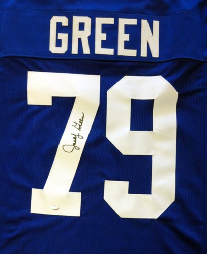 Jacob Green Autographed Signed Seattle Seahawks Blue Jersey Mcs Holo
