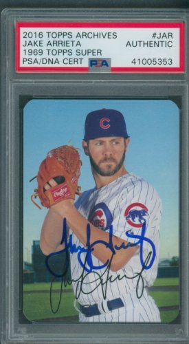 2015 TOPPS JAKE ARRIETA CHICAGO CUBS at 's Sports Collectibles Store