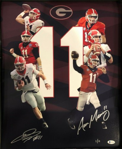 jake fromm signed jersey