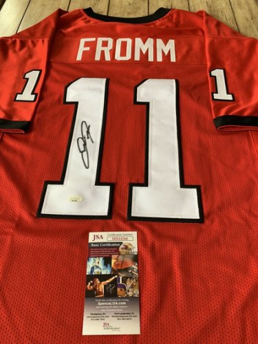 jake fromm signed jersey