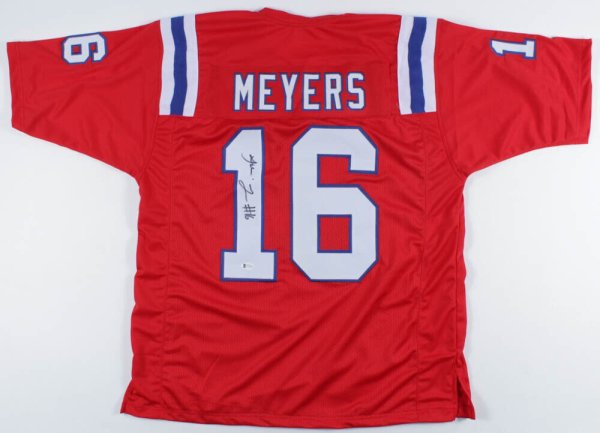 Jakobi Meyers Signed Jersey (JSA COA)