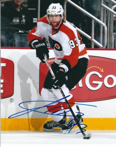 Jakub Voracek Signed Philadelphia Flyers Reebok Jersey (JSA COA) 7th Pk  2007 Dft