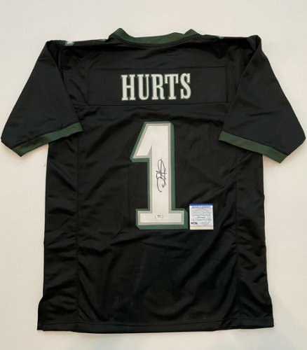 Jalen Hurts Autographed Memorabilia | Signed Photo, Jersey, Collectibles & Merchandise