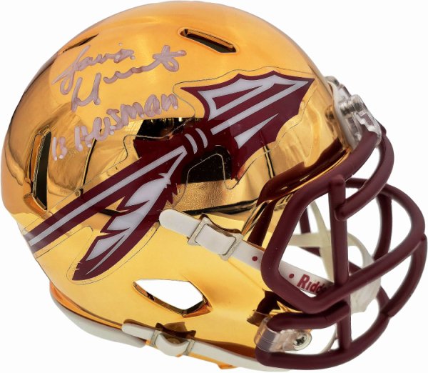 Autographed NCAA Memorabilia Mini Helmets Signed Mini Helmets