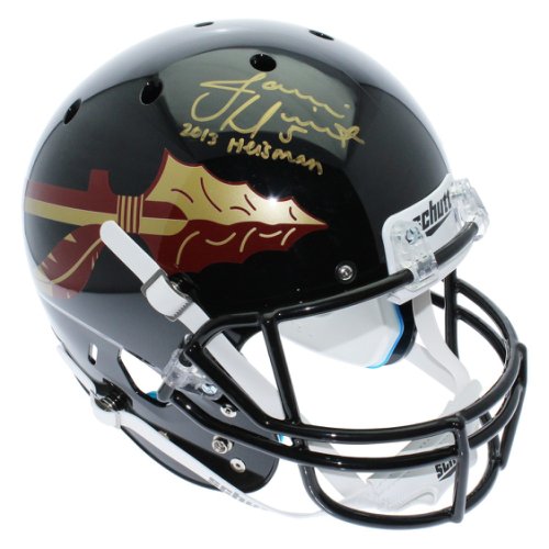 Jameis Winston Florida State Seminoles Autographed Signed Schutt Black Full Size Replica Helmet - PSA/DNA Authentication