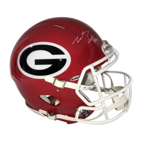 James Cook III Autographed Signed Georgia Bulldogs Riddell Speed Full Size Authentic Helmet - Beckett QR Authentic