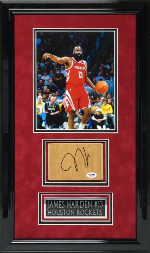 james harden memorabilia