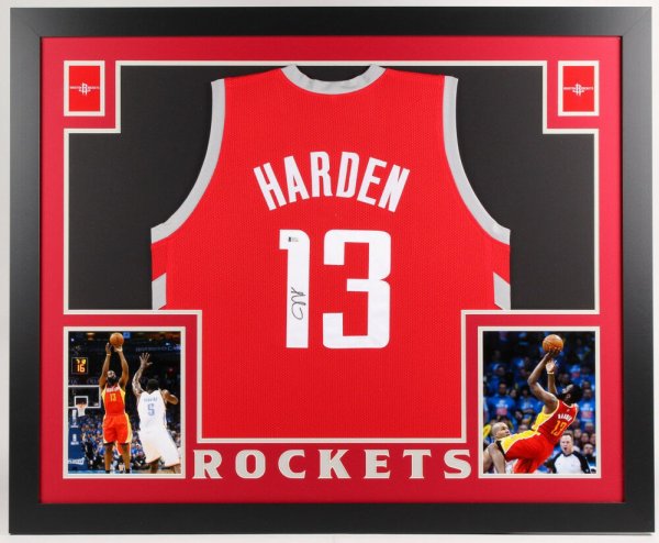 james harden memorabilia