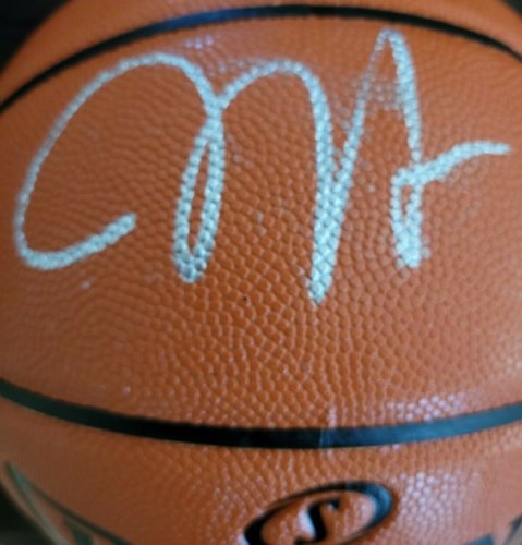 james harden autographed basketball