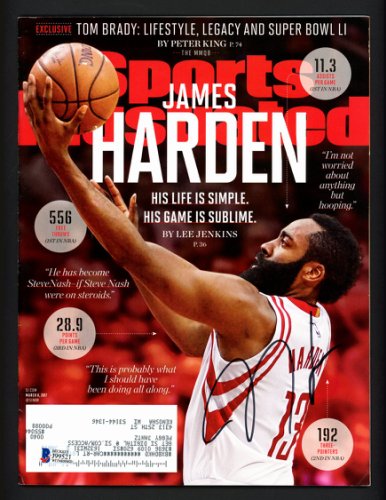 James Harden Autographed Memorabilia Signed Photo Jersey